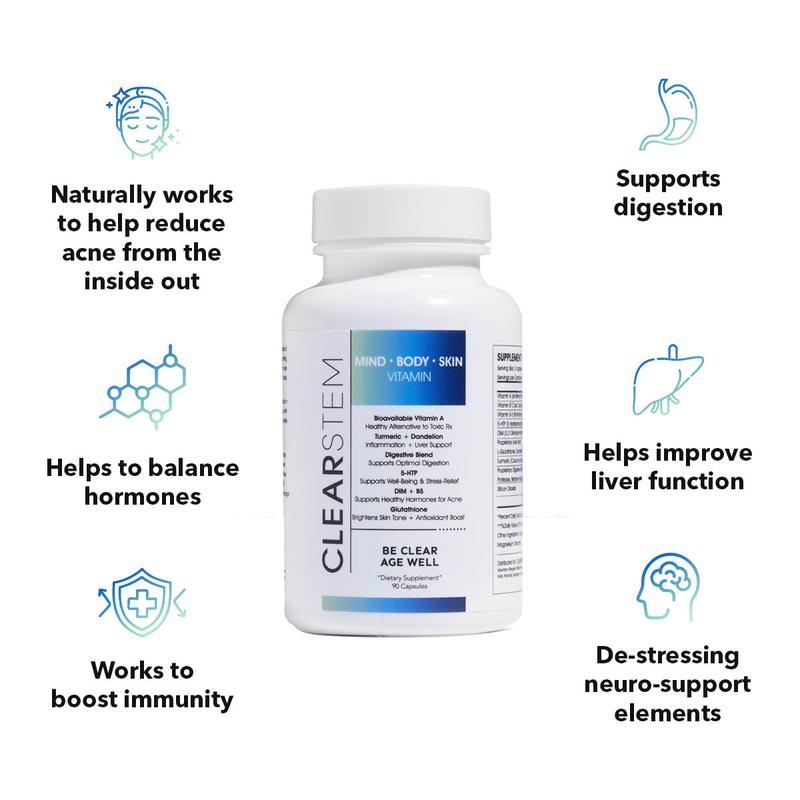 MINDBODYSKIN® Hormonal Acne Supplement