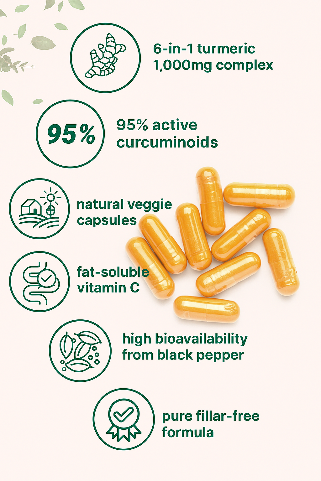 Micro Ingredients Turmeric Curcumin 1,000mg