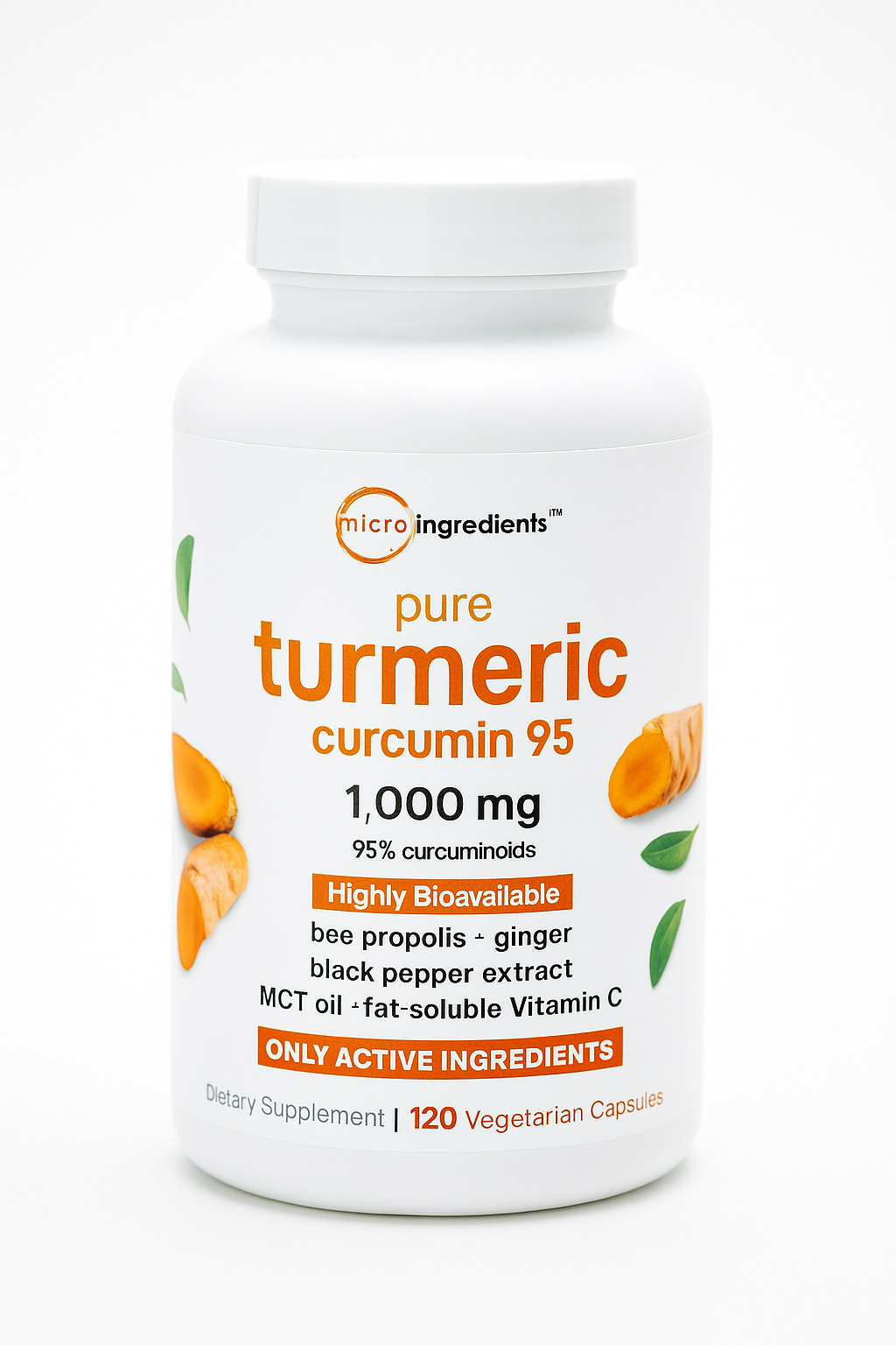 Micro Ingredients Turmeric Curcumin 1,000mg