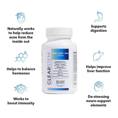 MINDBODYSKIN® Hormonal Acne Supplement