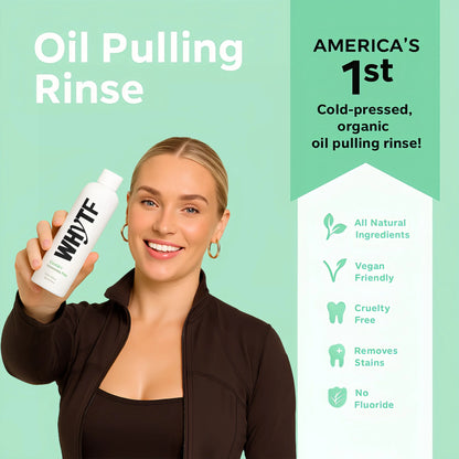 Organic Oil Pulling Rinse