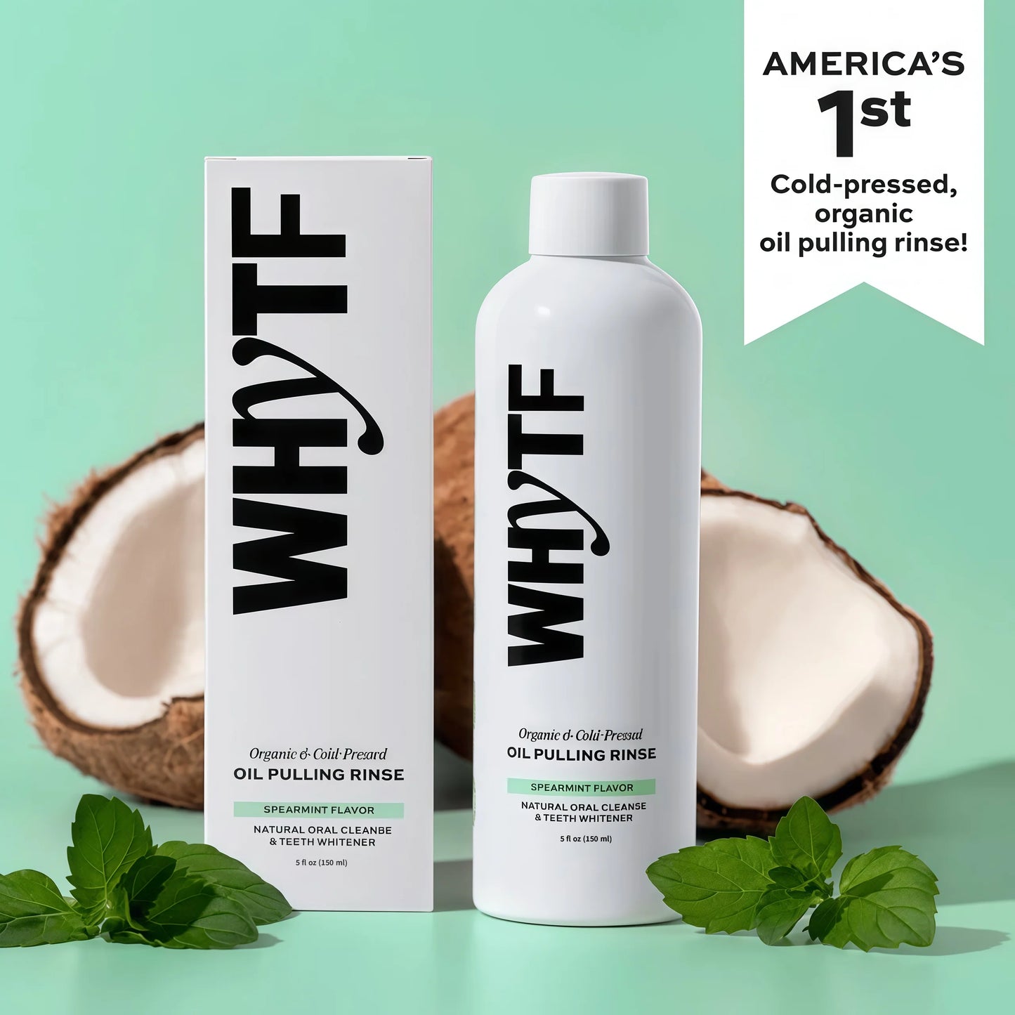 Organic Oil Pulling Rinse